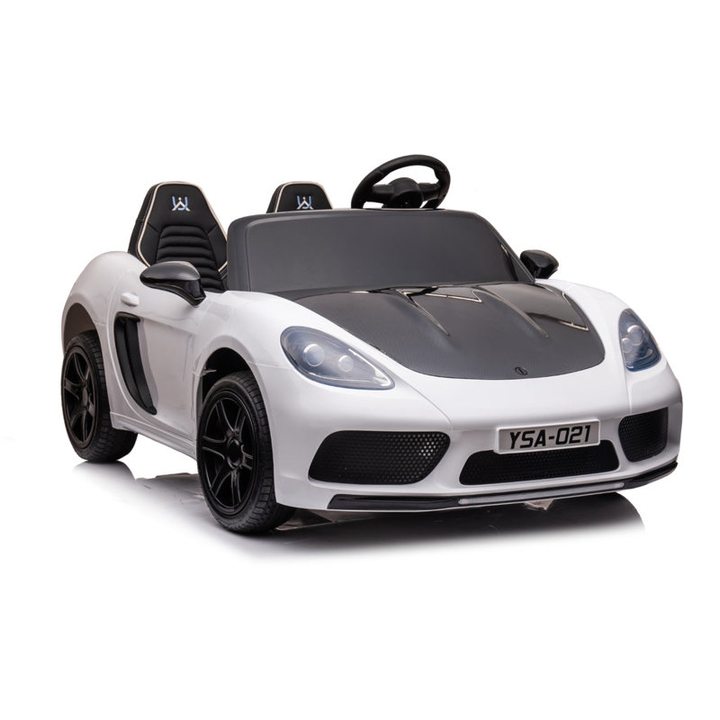 Voiture à piles, Blanc