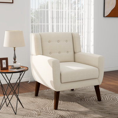Stephanny 73.7 Cm Wide Tufted Velvet Armchair