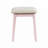 Beautiful Pink Finish Vanity Dresser with Mirror and Stool Set Storage Drawers Bedroom Furniture 1pc