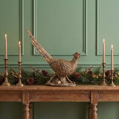 12" Resin Uptail Pheasant