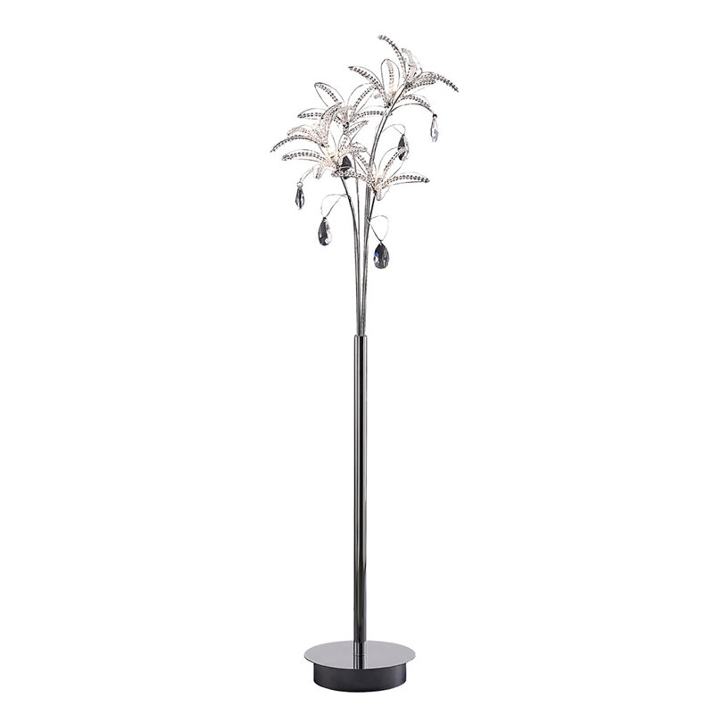 160cm Novelty Floor Lamp, Silver