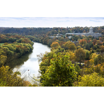 Kentucky State Capitol 1 Piece Wrapped Canvas Wall Art