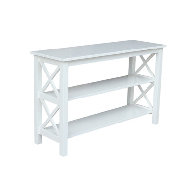 Rossitano 48'' Unfinished Solid Wood Console Table