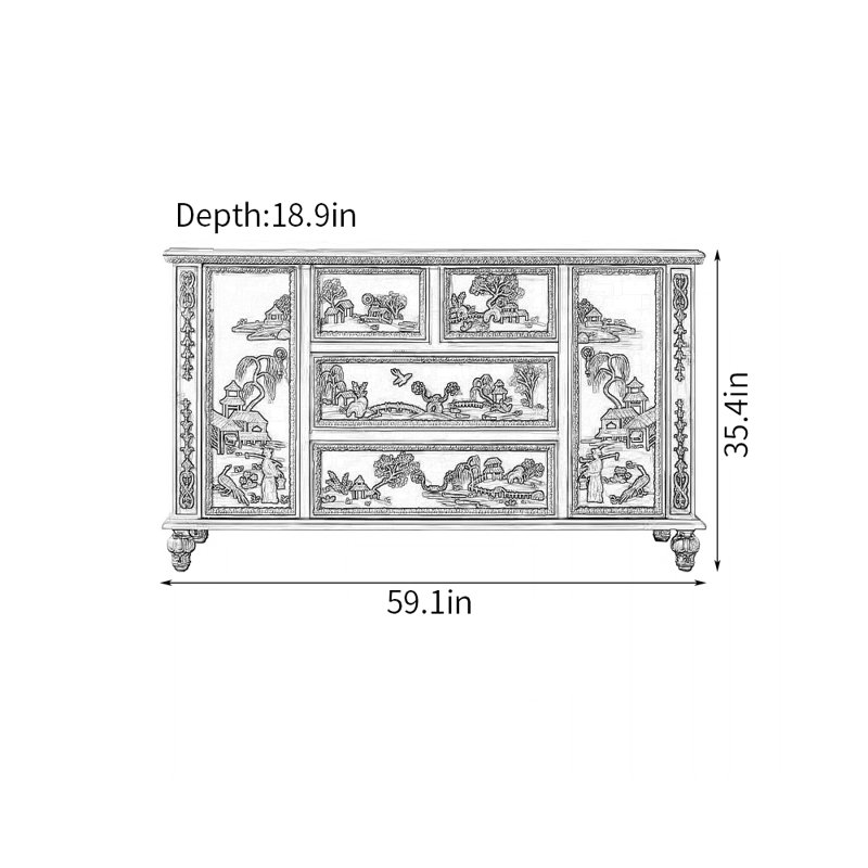 Buffet 59,1 po
