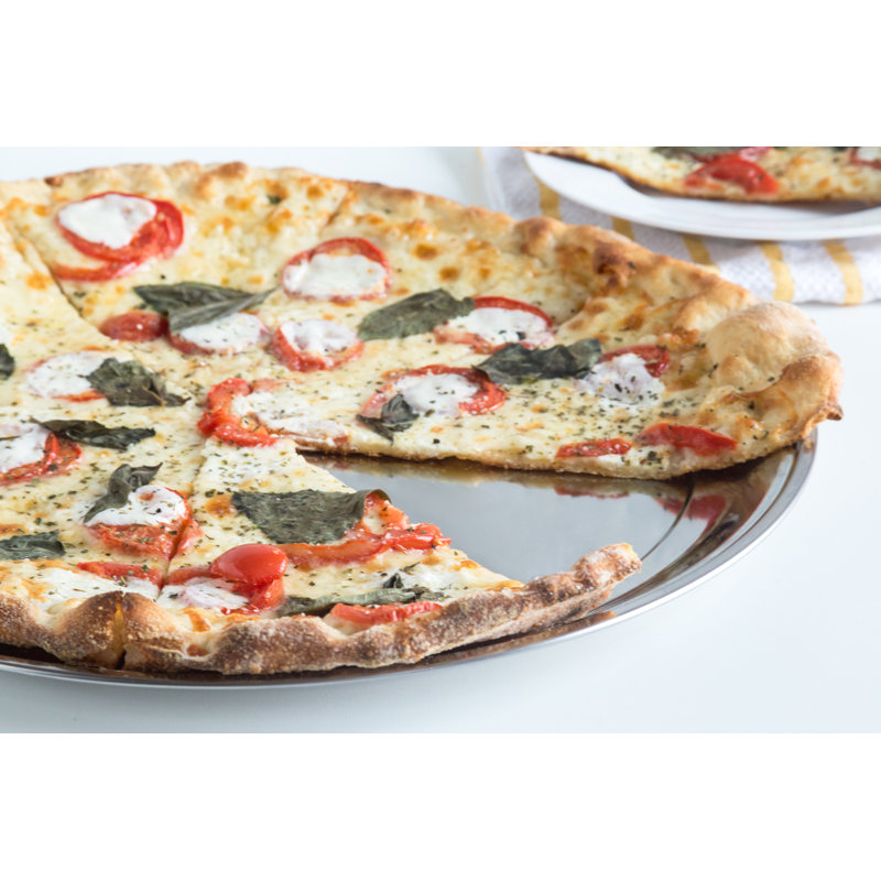 16-Inch Stainless Steel Round Pizza Pan