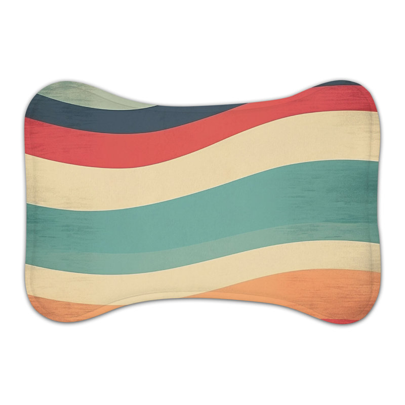 Funky Classics - Tapis d'alimentation en os 1 pièce, XL (18 po)