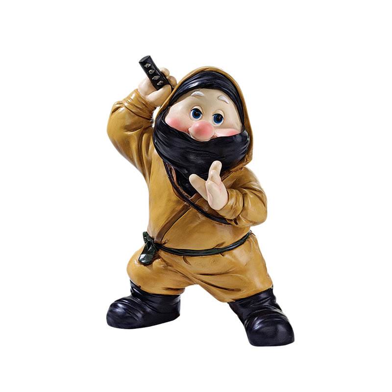 Statue ninja de l’extrême east gnome