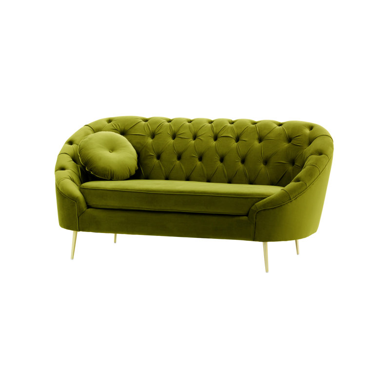 Burrell Sofa, Olive Green, 2