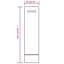 Freeport Park Fazeley 25cm HDPE Sandbox with Cover
