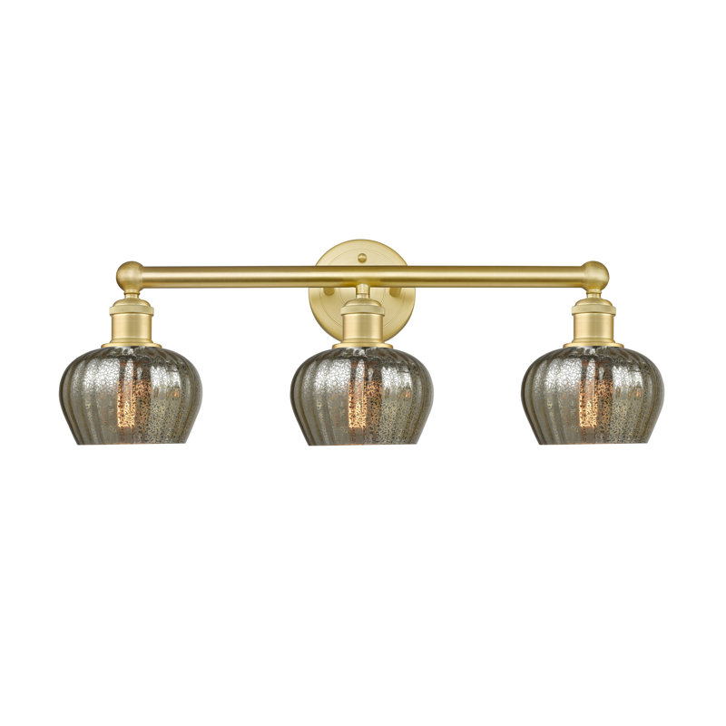 Noille 3 - Light Dimmable Vanity Light, Mercury, Satin Gold