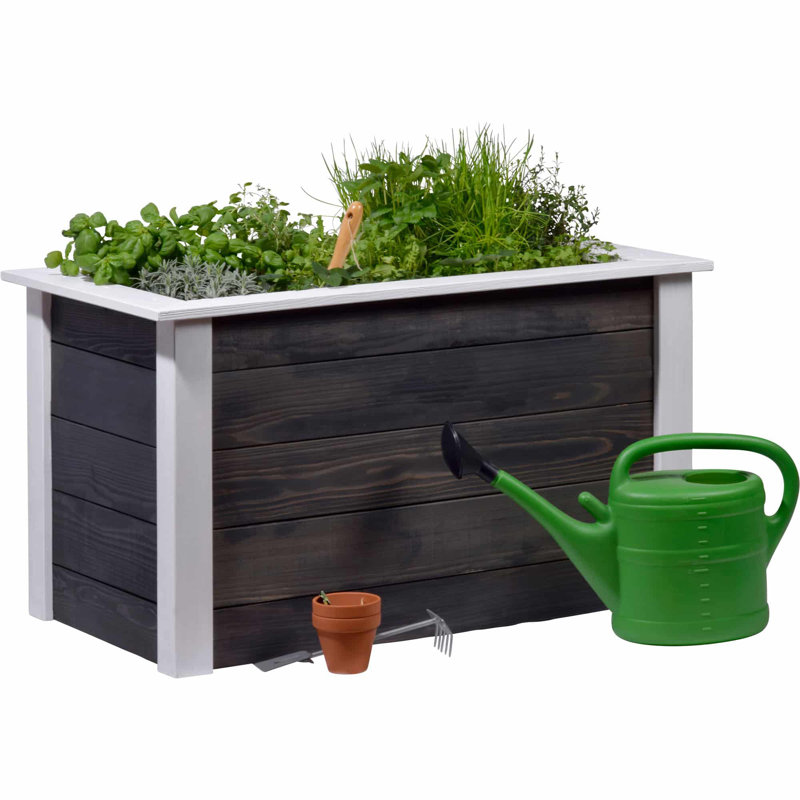 Aalanah Wood Raised Garden Bed