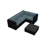 Urbana Outdoor 5 - Piece Conversation Set