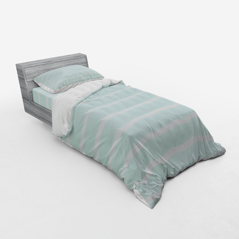Coastal Striped Duvet Cover, Twin Duvet Cover + 2 Additional Pieces