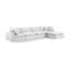 Canapé modulaire 5 pièces rembourré-87149726