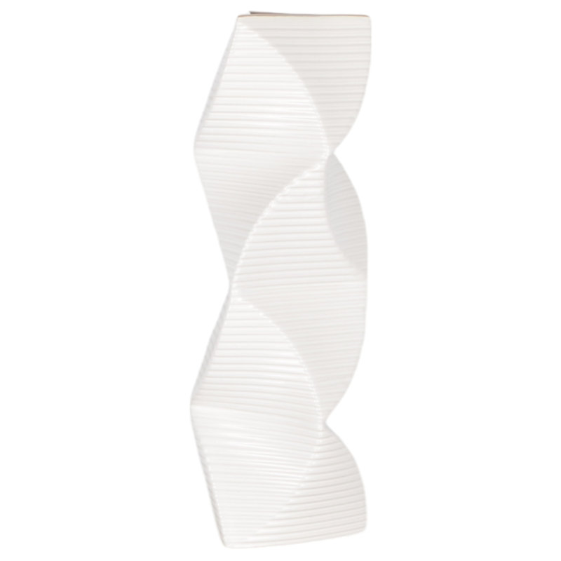 Handmade Ceramic/Porcelain Table Vase, Overall Height- 16"