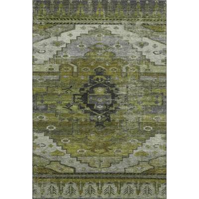 Premium Machine Washable Verlin AMF1776 Tribal Rug