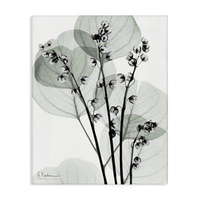 Toile fraîche d'herbes minimalistes, design par Albert Koetsier