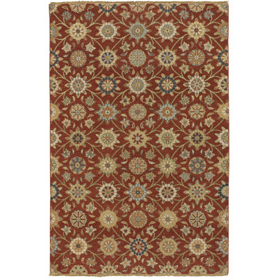 Tyrone Wool Floral Indoor Rug