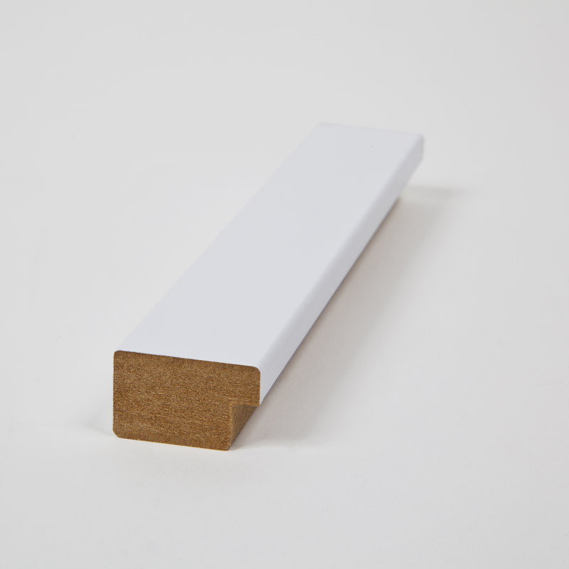 Cadre photo satin Wason, 18 po x 36 po, Blanc
