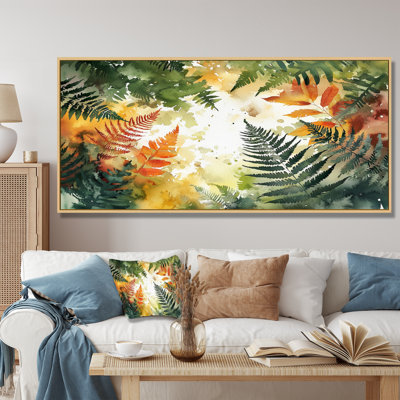 Dubravko, fougère et couleurs tropicales Synergy III - fougères, art mural