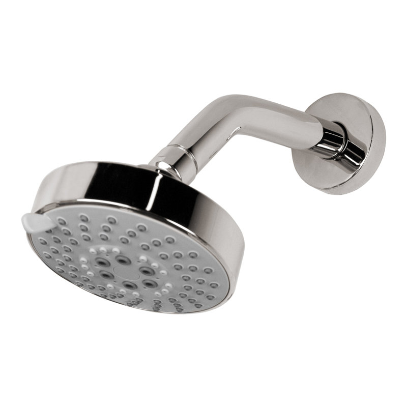 Cigno 0292 Wall Mount Abs Shower Head, Polished Nickel