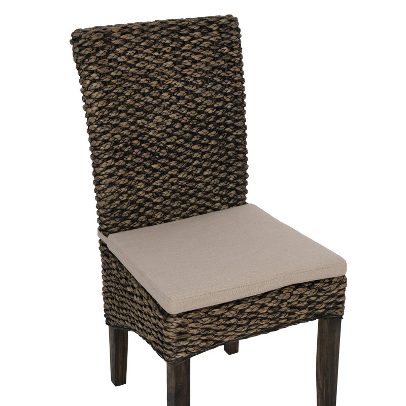 Carling 19.25'' H Upholstered Side Chair, Brown