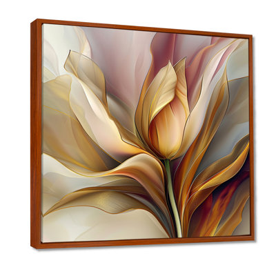 «Yellow Tulip», impression d'art mural