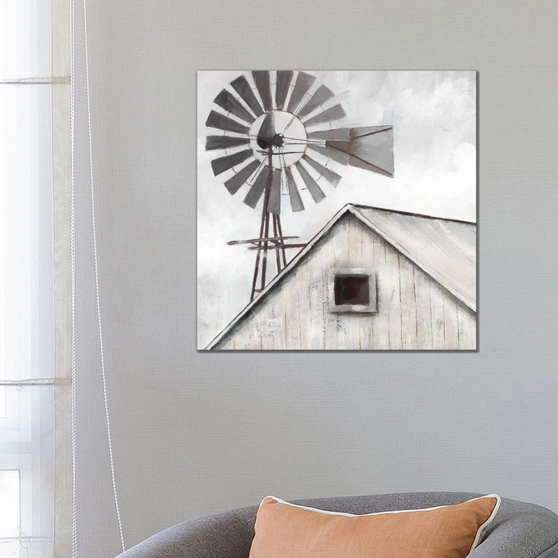 Lofty View 1 Piece Wall Art on Canvas, 66.04 cm H x 66.04 cm W, Wrapped Canvas