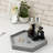 Concrete Hexagonal Display Bathroom Accessory Tray