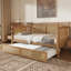 Lit de jour en rotin avec couchette-1350320138-1350320139