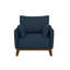 Chaise bleue
