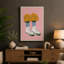 Sneakers in Bloom Modern - Wrapped Canvas-1845722992-1845722993