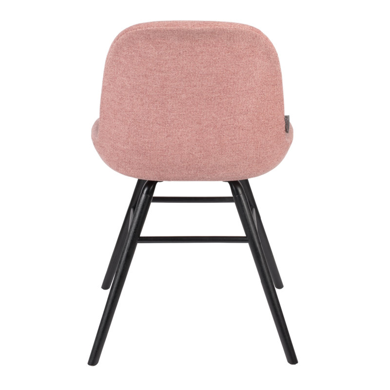 Albert Kuip Upholstered Dining Chair, Pink
