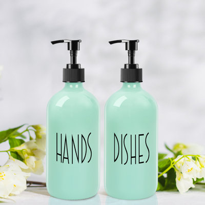 Distributeur de liquide liquide 16 oz (vert turquoise)