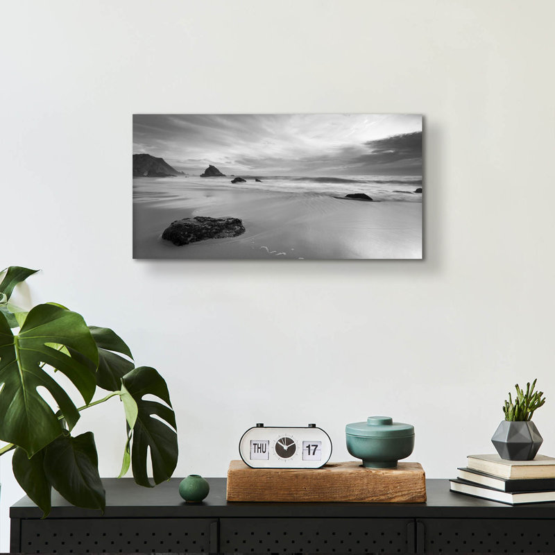 «Beachview» par Photoinc Studio, acrylique, H 12 po x l 24 po
