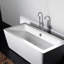 Robinet de baignoire en métal avec douche à main - jet à couverture complète, jet de corps autoportant