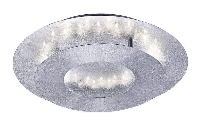 Nevis Semi Flush Mount, Silver