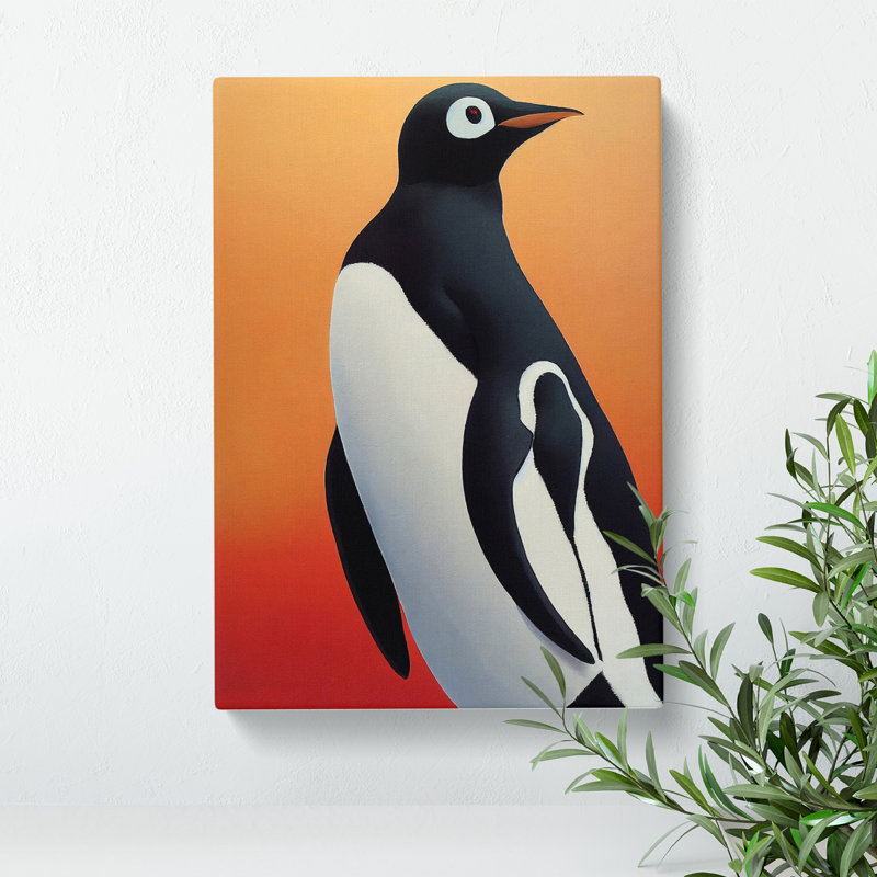 View Of The Penguin - Wrapped Canvas, 76cm H x 50cm W x 3cm D