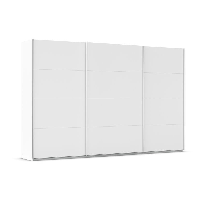 Kulmbach 3 Sliding Door Wardrobe 360 cm Alpinwhite INCL. Delivery and Assembly, 229cm