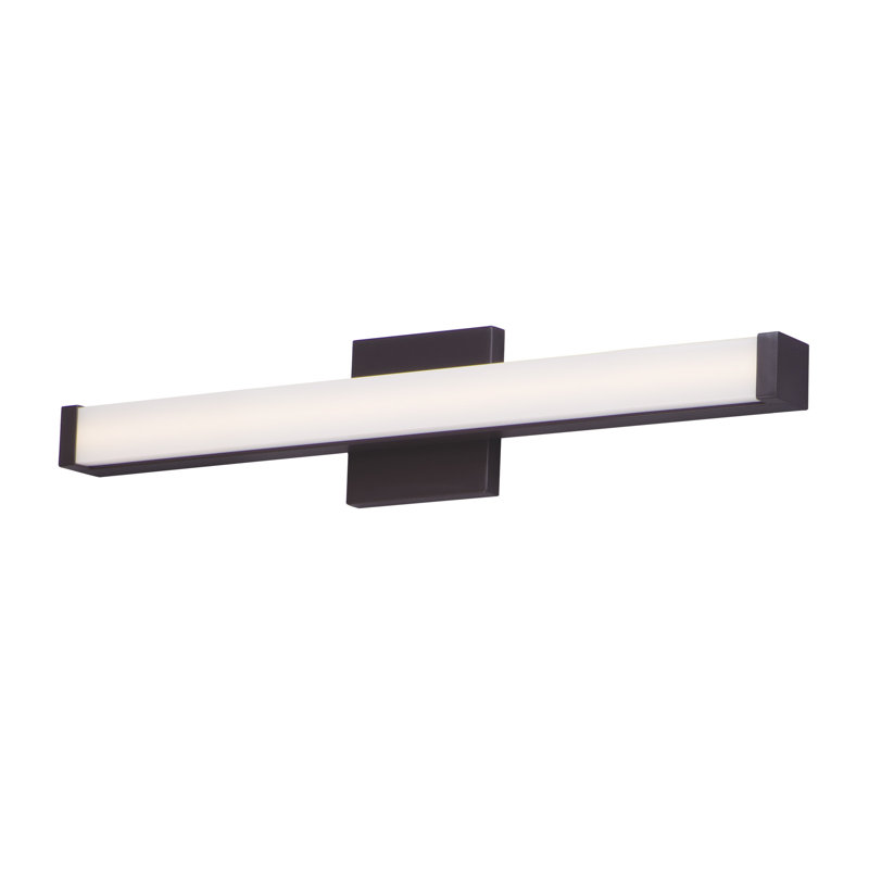 Sydni 1-Light Dimmable LED Bath Bar, Bronze