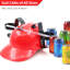Casque pour boire - Porte-canette avec chapeau pour paille pour bière et soda - Fête-61849188