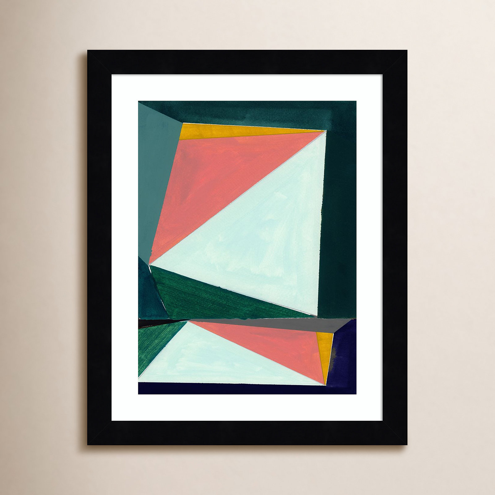 Chop I by Cartissi, 11" W x 13" H, Black