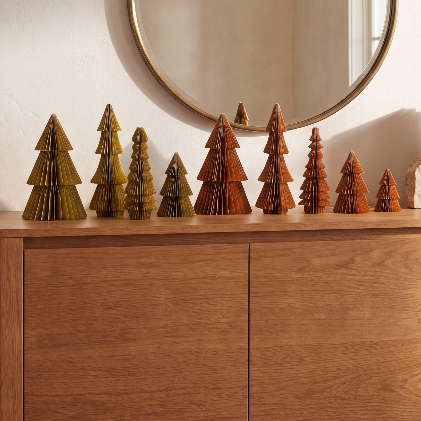 Glanton Paper Honeycomb Tabletop Tree Set