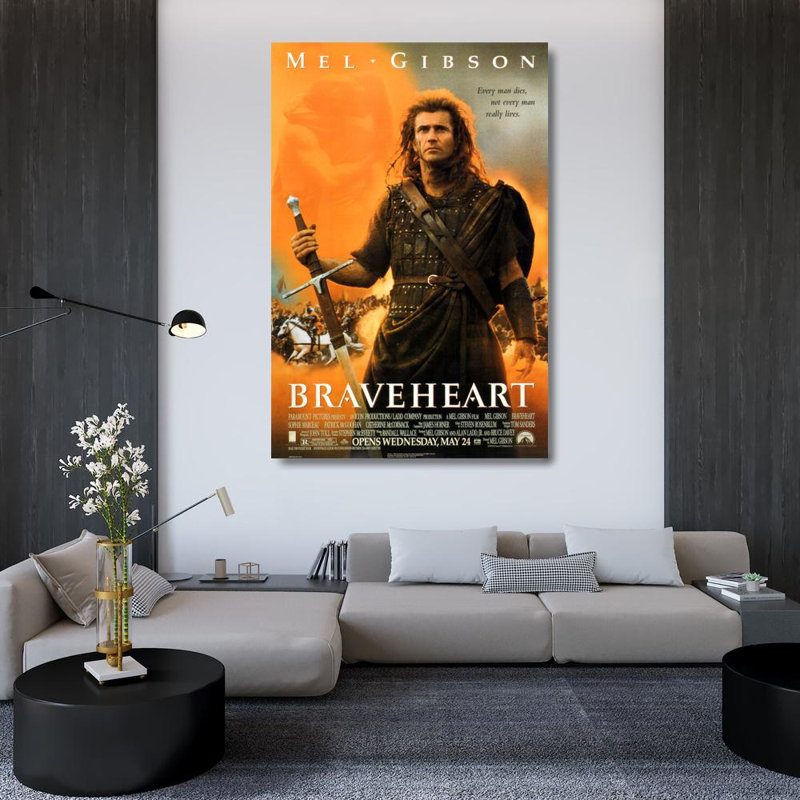 Braveheart, 48" H x 32" W