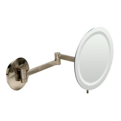 Miroir grossissant et lumineux mural