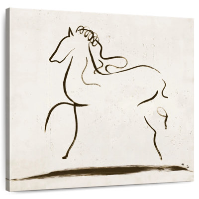 Brampt Horse Illustration