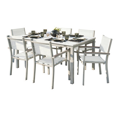 Travira Outdoor 7 - Piece Dining Set