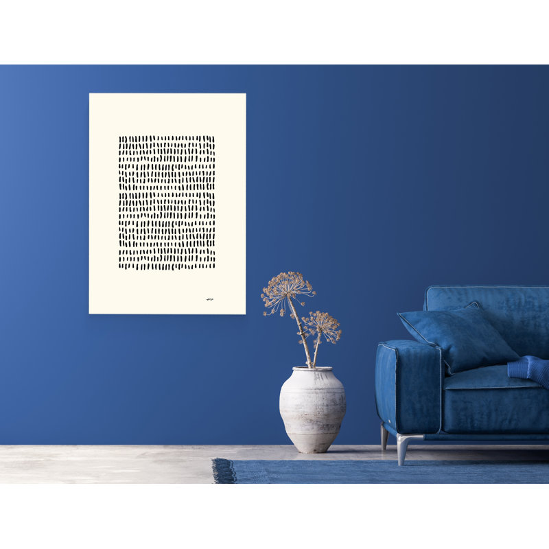 «Kola Dash Abstract Mid-Century» par Ify Ojo, impression sur toile tendue, H 20 po x l 24 po x P 1,5 po
