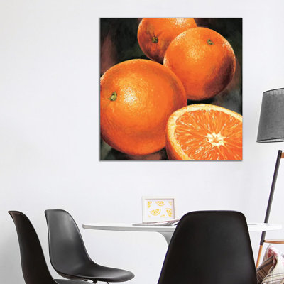 Arance 1 Piece Wrapped Canvas Wall Art