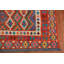 Tapis oriental réversible en laine Kilim 8 x 10
